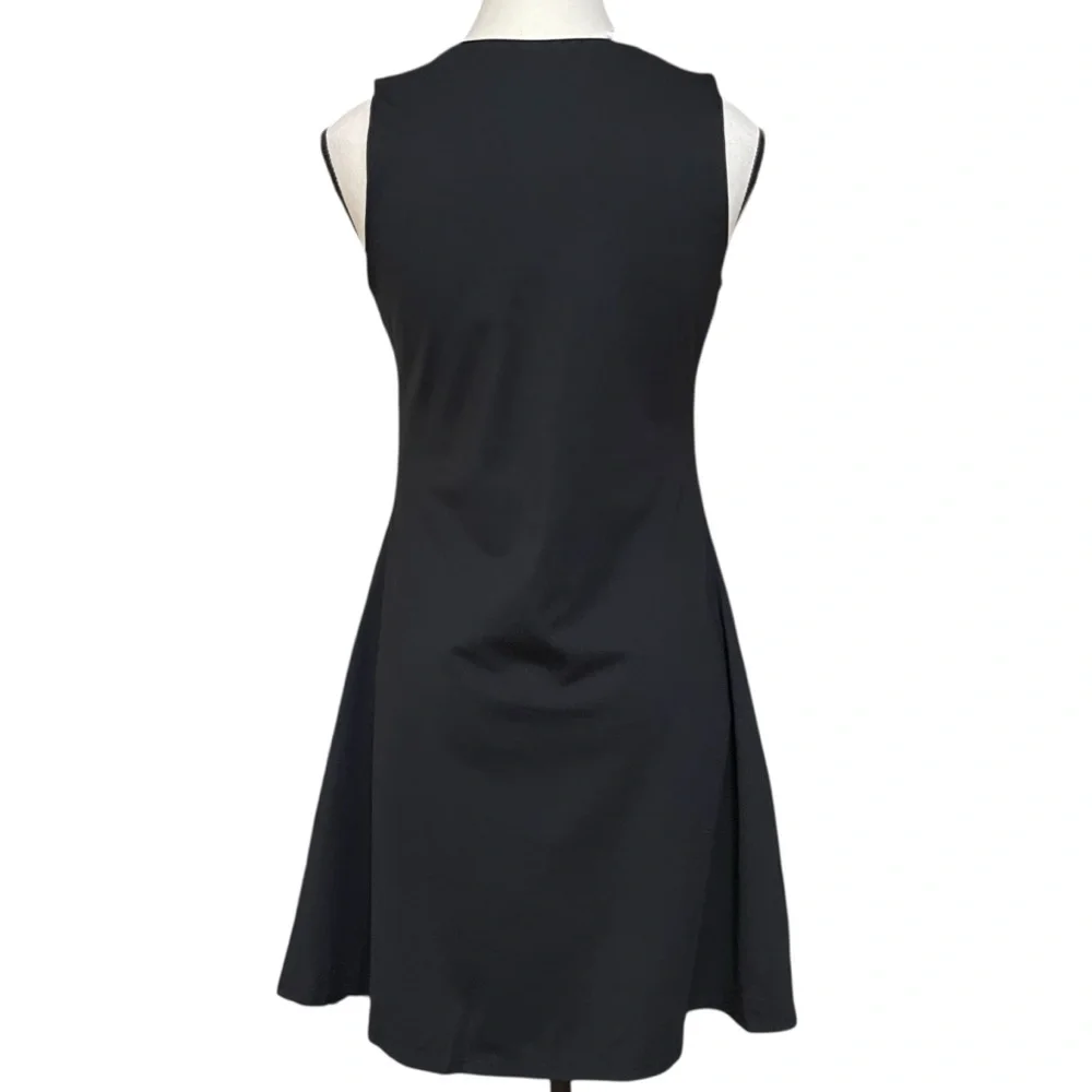 Little Black Dress A-Line Square Neck Sleeveless Mini –XL Flare Fit Chic Minimal
